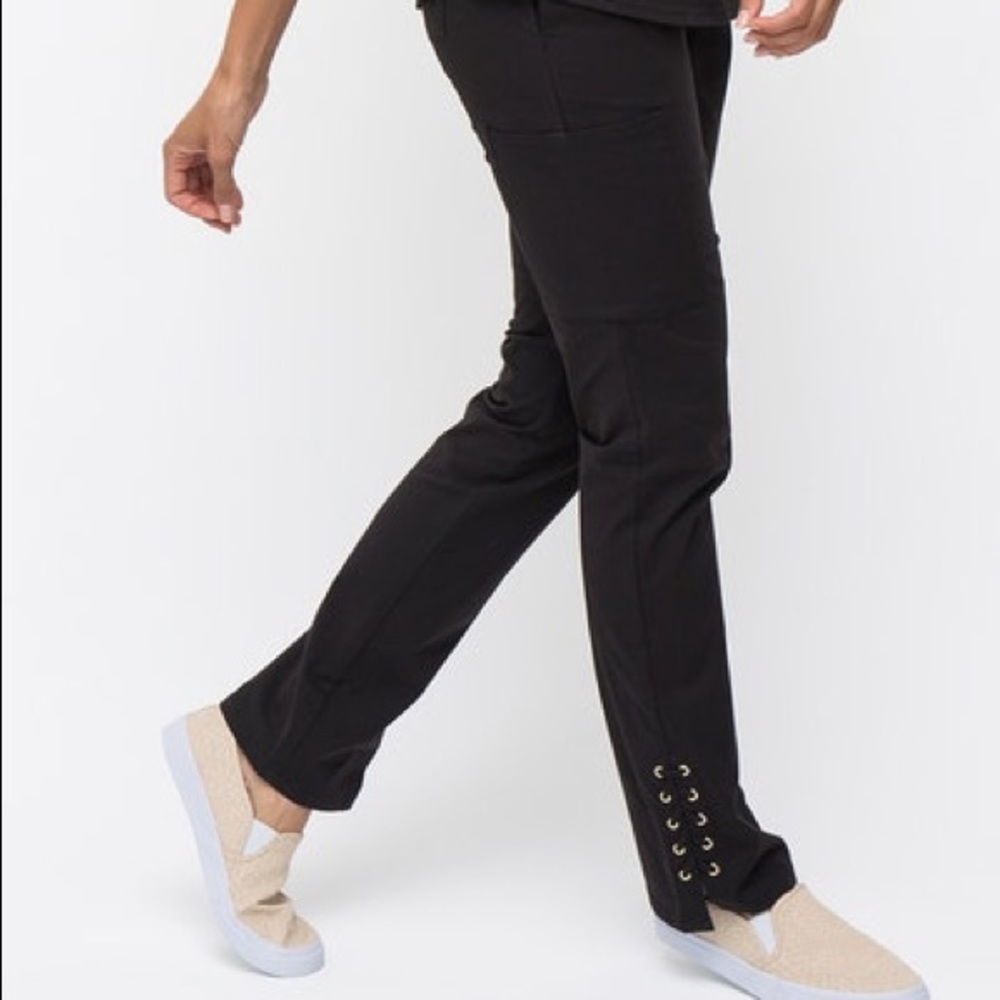 Jaanuu lace up scrub pant XS